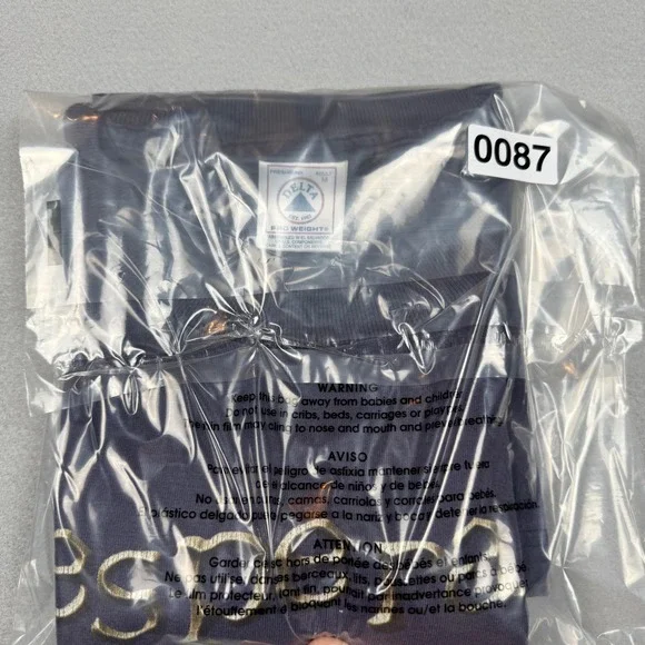 Vintage Delta Pro Weight Jesus T-Shirt Desperate Times Purple Mens Medium - Picture 8 of 8